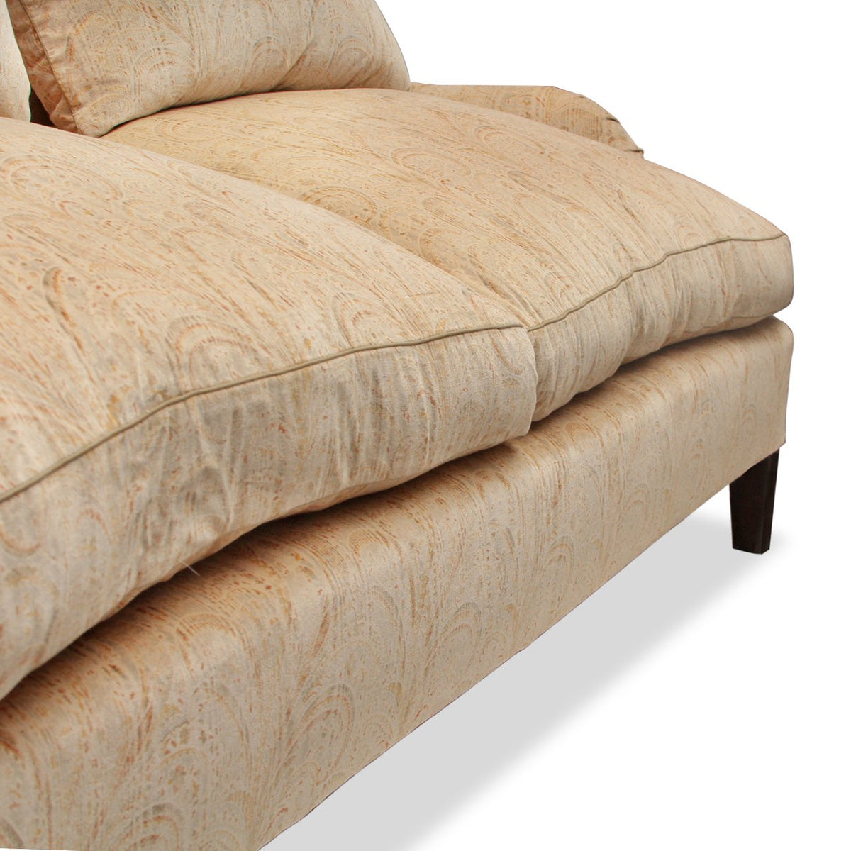 Jonas NYC Custom Three Cushion Sofa with Holly Hunt Upholstery