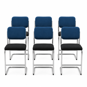 Knoll Cesca Fully Upholstered Counter Stool by Marcel Breuer - Set of 6 (Brand New- 49 Available)