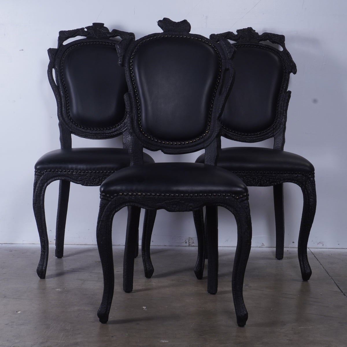 MOOOI Smoke Chairs by Maarten Baas, Set of 3