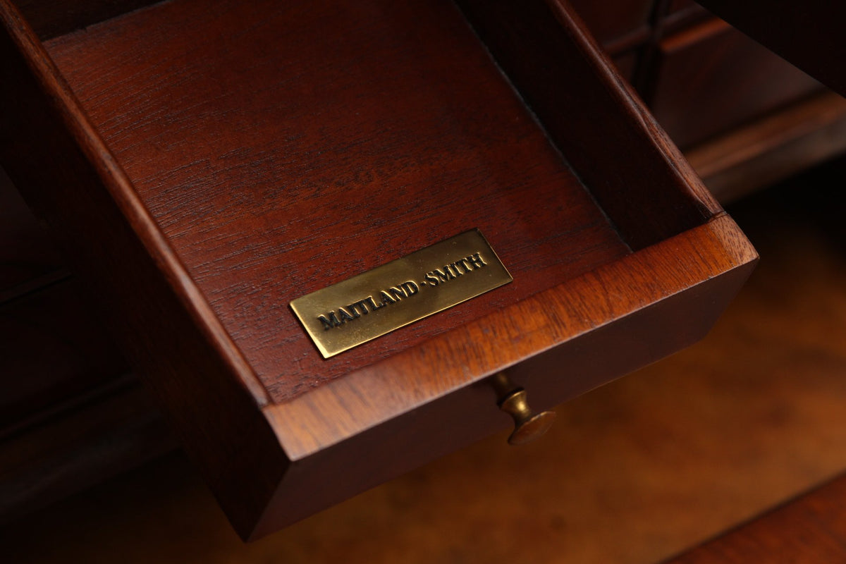 Maitland Smith Vintage Trunk Convertible Fold Out Writing Desk Designed by Provasi