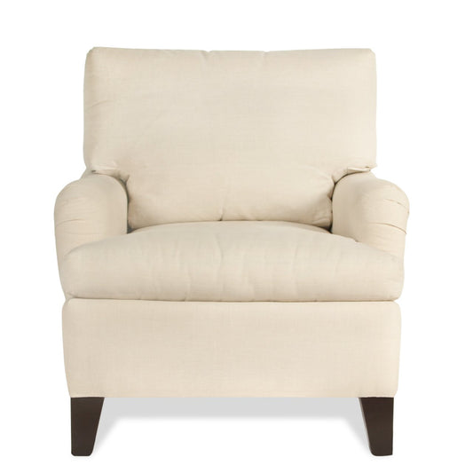 Mason-Art 7501N Lounge Chair Upholstered in Belgian Linen