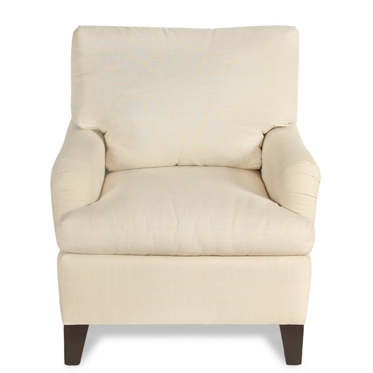 Mason-Art 7501N Lounge Chair Upholstered in Belgian Linen