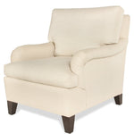 Mason-Art 7501N Lounge Chair Upholstered in Belgian Linen
