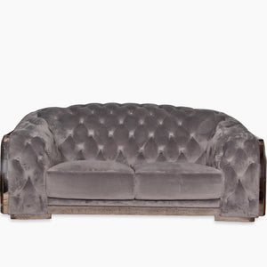 MASSIMO SILVER Loveseat by Roberto Grassie