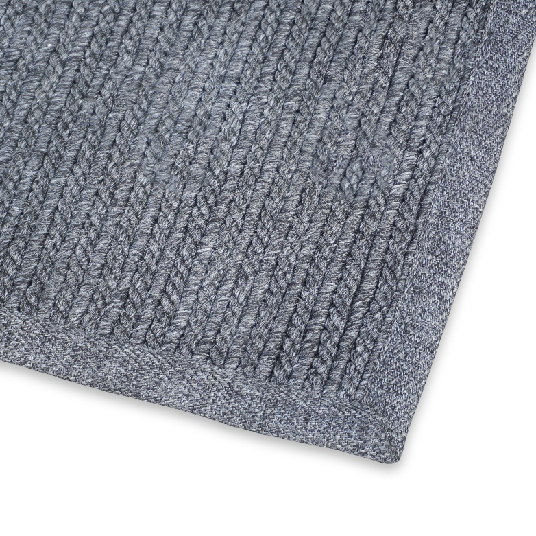 Modern Handweave Charcoal Sisal Indoor Outdoor Carpet (10 ft x 14 ft)