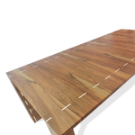 Modern Rosewood Dining Table with Inlay