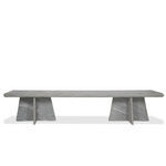 Modern Travertine Bench
