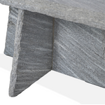 Modern Travertine Bench
