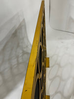 Niermann Weeks Monterey Fireplace Screen with Distressed Gold Leaf