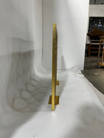 Niermann Weeks Monterey Fireplace Screen with Distressed Gold Leaf