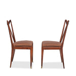 Pair of Ico Parisi Italian MCM Accent Chairs