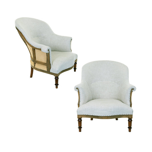 Pair of Lillian August Side Chairs - Needs Re-upholstery