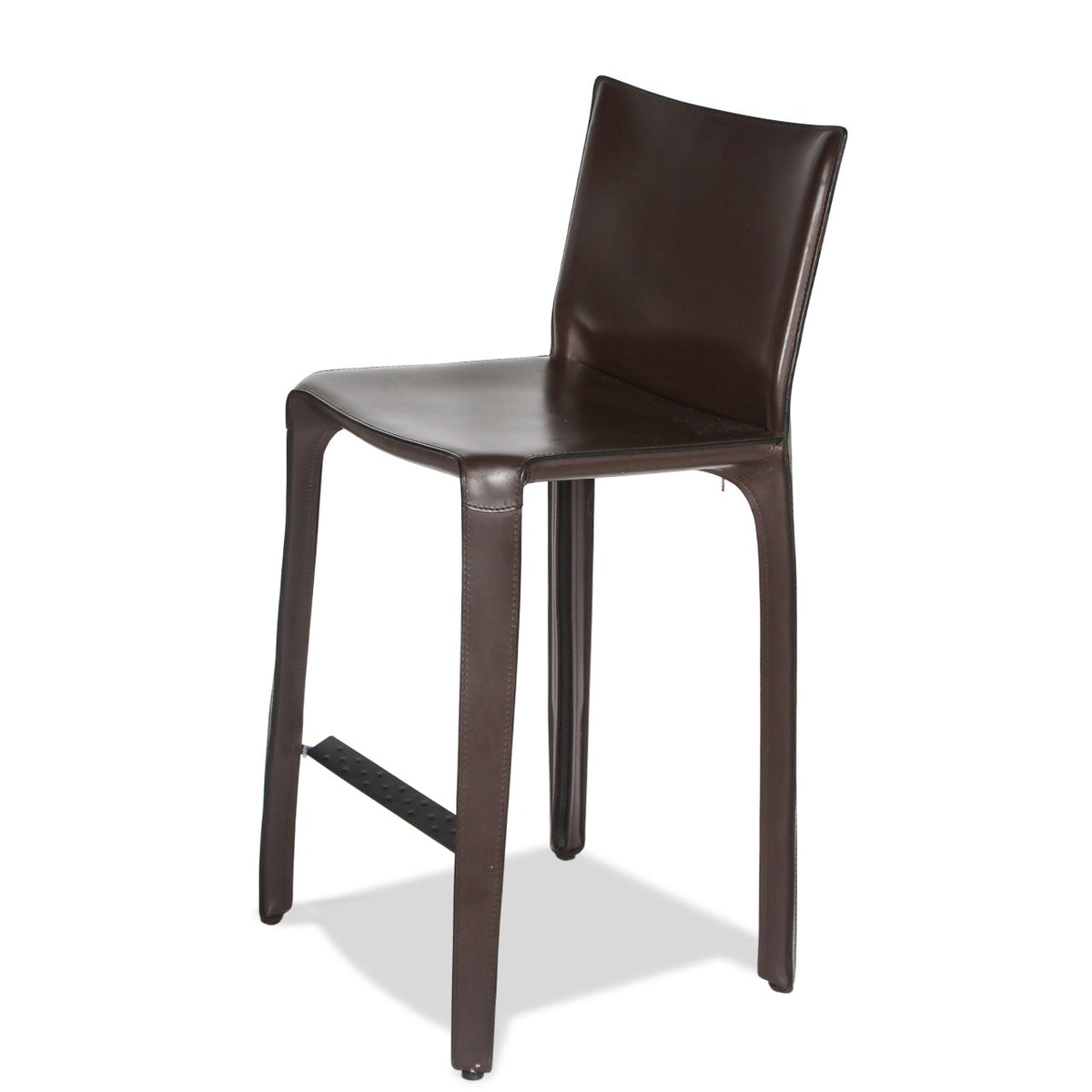 Pair of Mario Bellini Cab Counter Stools for Cassina