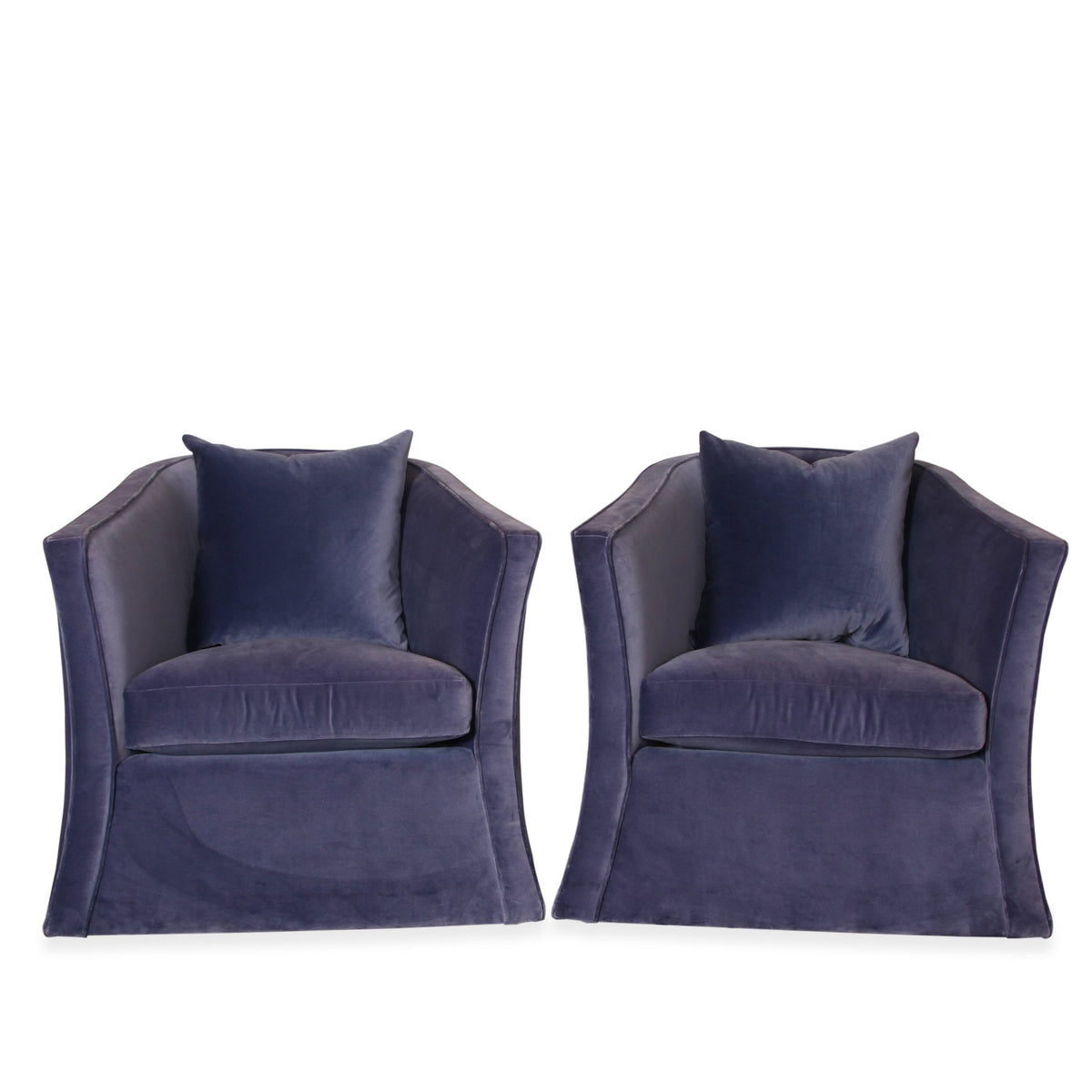 Pair of Verellen Axelle Swivel Chairs