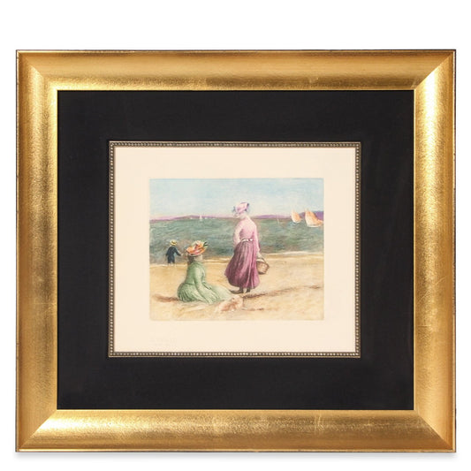 Pierre-Auguste Renoir, Sur le Bord de la Mer, Color Etching