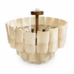 Made Goods Marjorie Resin Chandeliers, Pair of