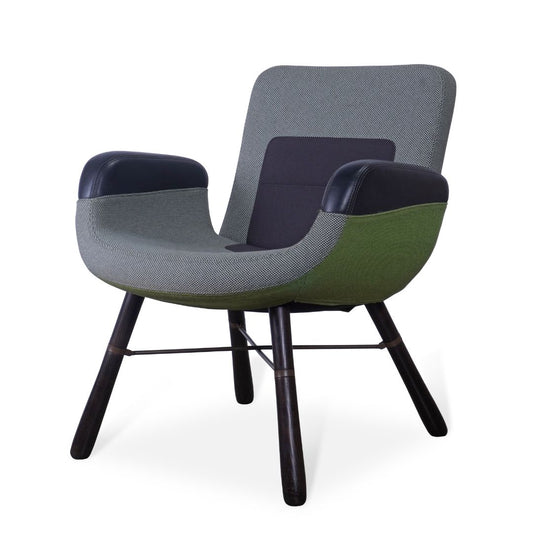 Vitra East River Chair Green Mix 04 by Hella Jongerius