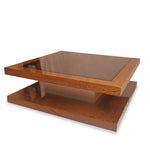 Vintage Modern Square Coffee Table