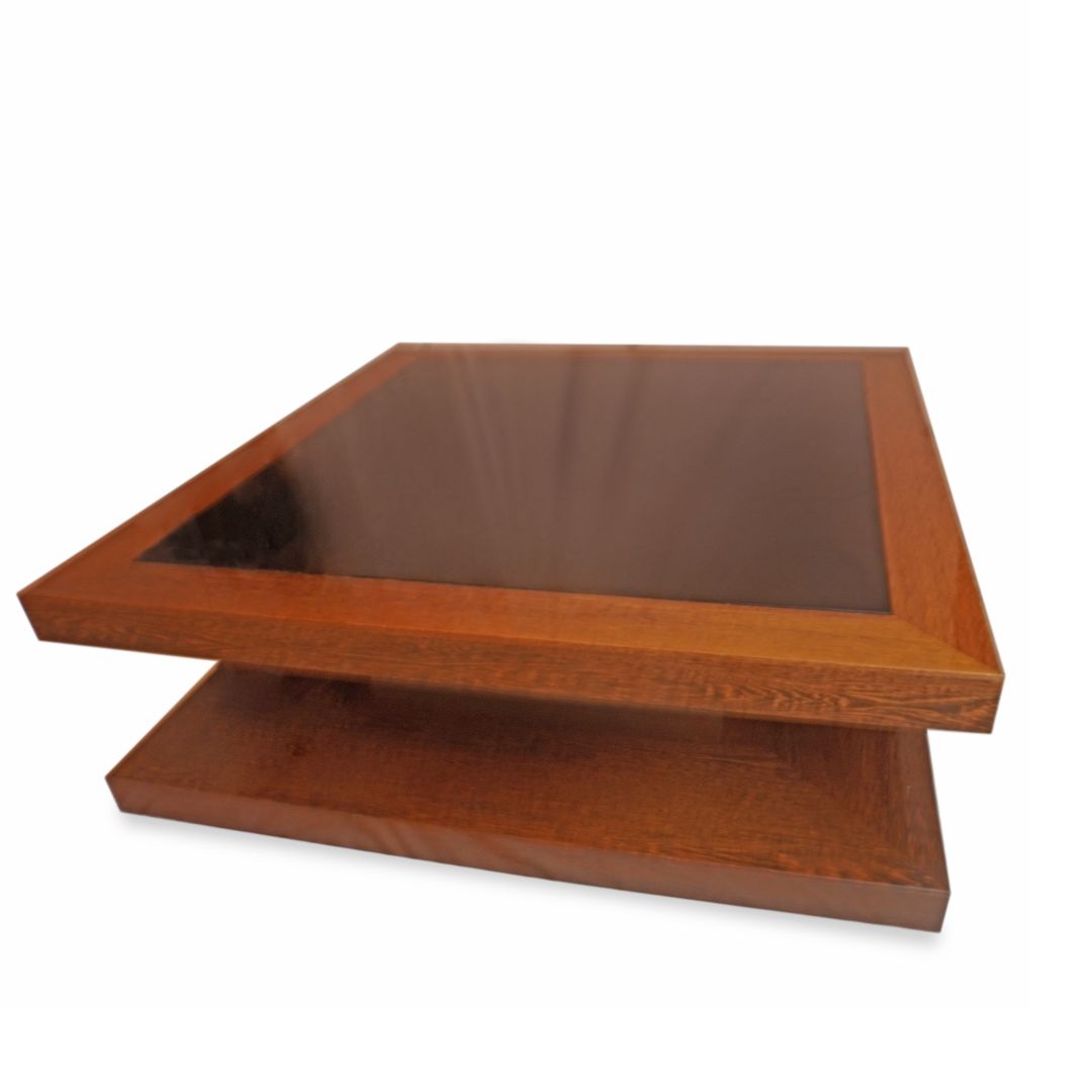Vintage Modern Square Coffee Table