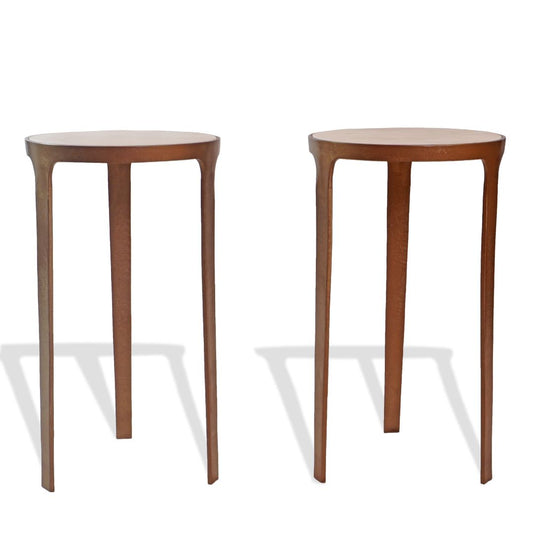 Mr Brown London Skipton Side Tables, Pair of