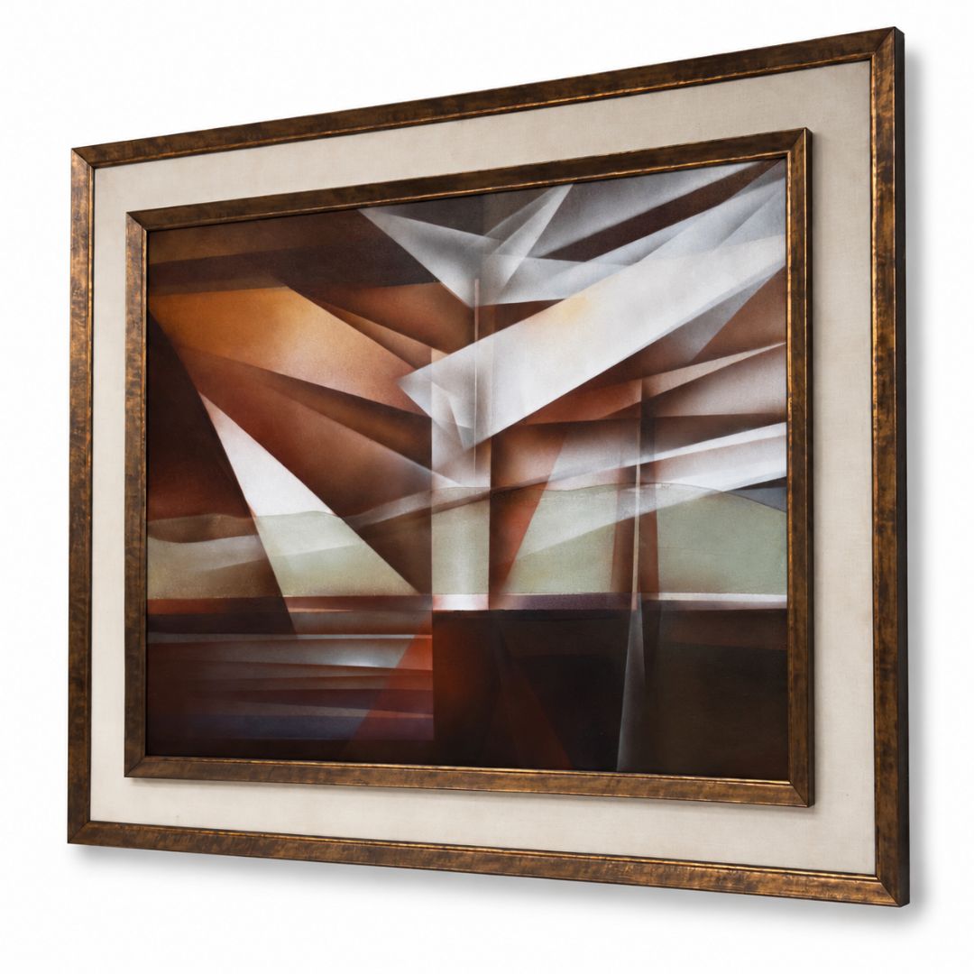 Mid Century Original Painting