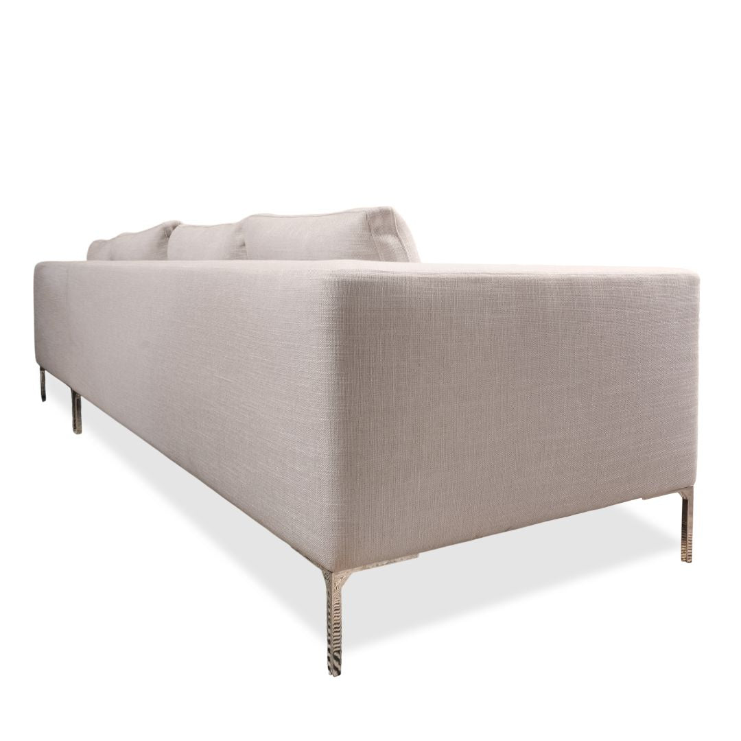 Contemporary Sectional Sofa in Donghia Fanello Upholstery (Mint Condition)