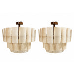 Made Goods Marjorie Resin Chandeliers, Pair of