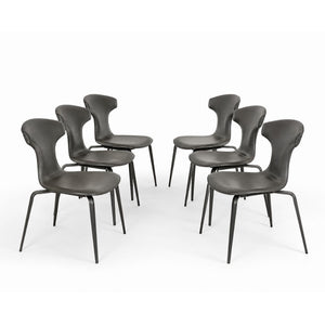 Poltrona Frau Dining Chairs, Set of 6
