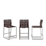 Mark Albrecht Studio Webbed Counter Stools