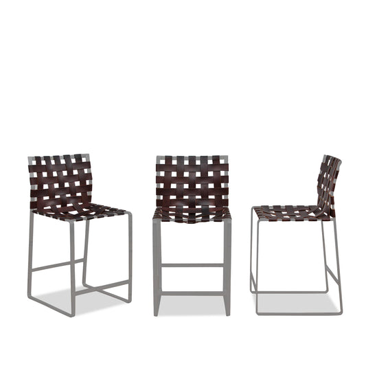 Mark Albrecht Studio Webbed Counter Stools
