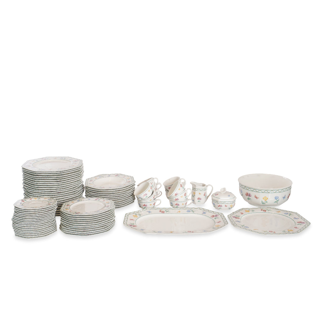 Villeroy & Boch Casaverde Dinnerware Collection- 83 Pieces Made in Germany