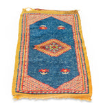 Vintage Ait Ouaouzguite Moroccan Carpet (1 ft 9 in x 3 ft 5 in)