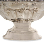 Antique Cake Silver Plated Cake Basket Marked 1644