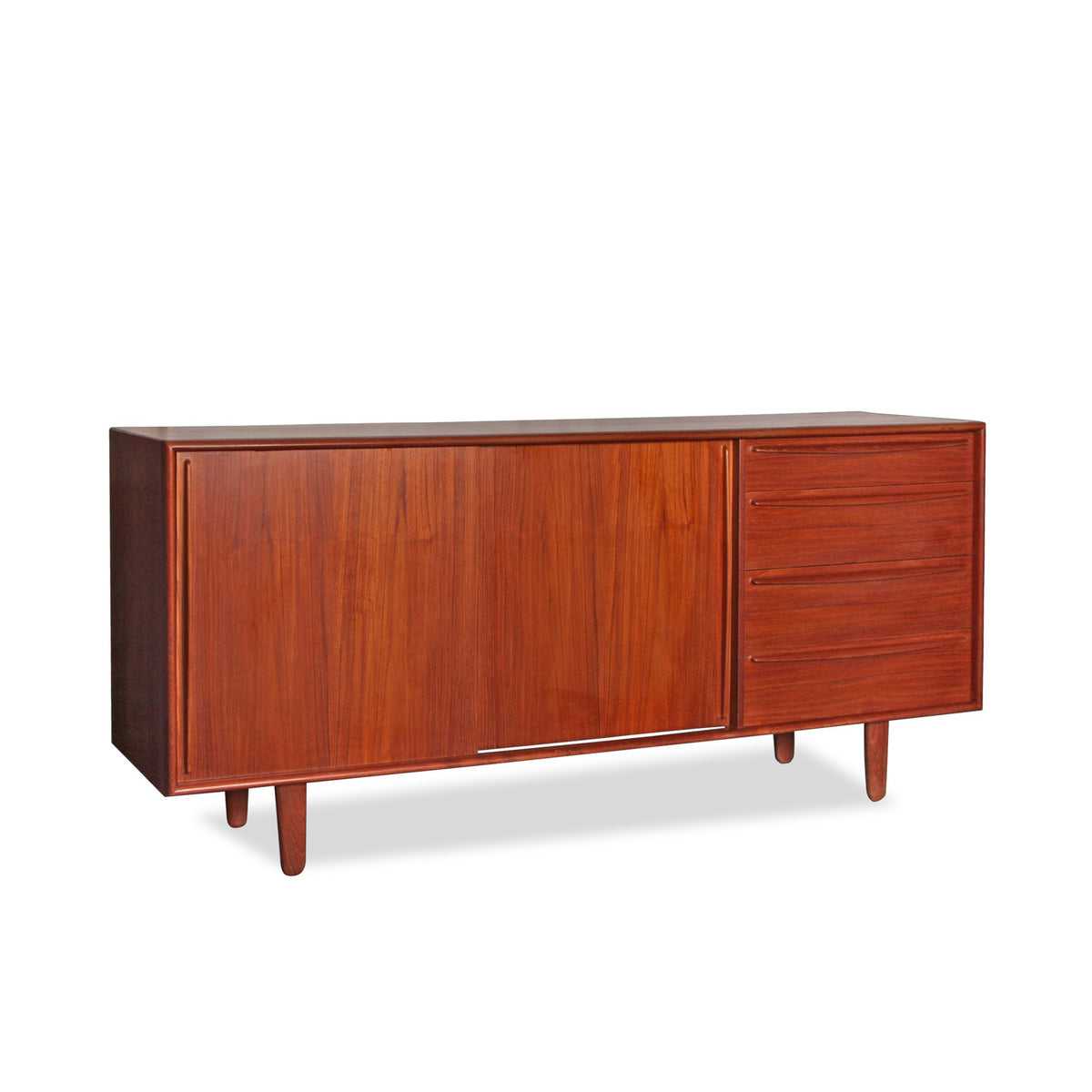 Vintage Nils Jonsson "Trento" MCM  Teak Danish Credenza