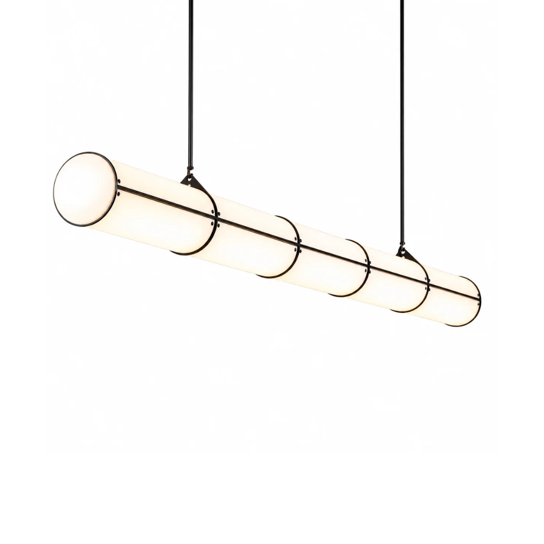Roll & Hill Endless 5 Chandelier Endless Pendant by Jason Miller (Brand New- 65 Available)