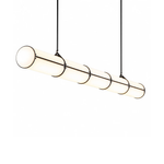 Roll & Hill Endless 5 Chandelier Endless Pendant by Jason Miller (Brand New- 65 Available)