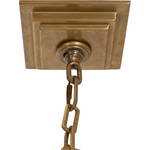Visual Comfort Crystal Cube Large Chandelier by Chapman & Myers