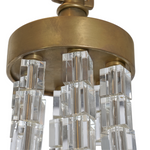 Visual Comfort Crystal Cube Large Chandelier by Chapman & Myers