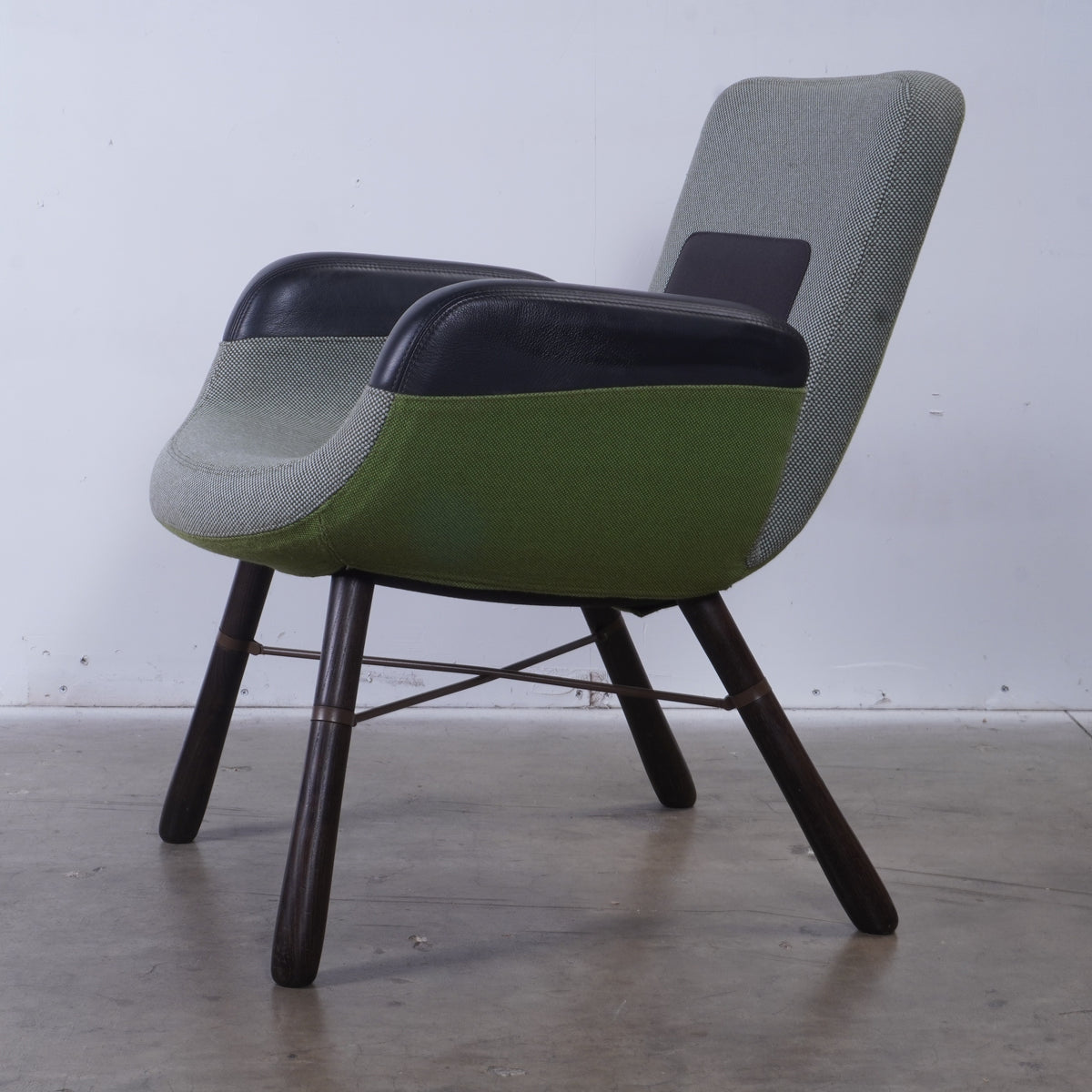 Vitra East River Chair Green Mix 04 by Hella Jongerius