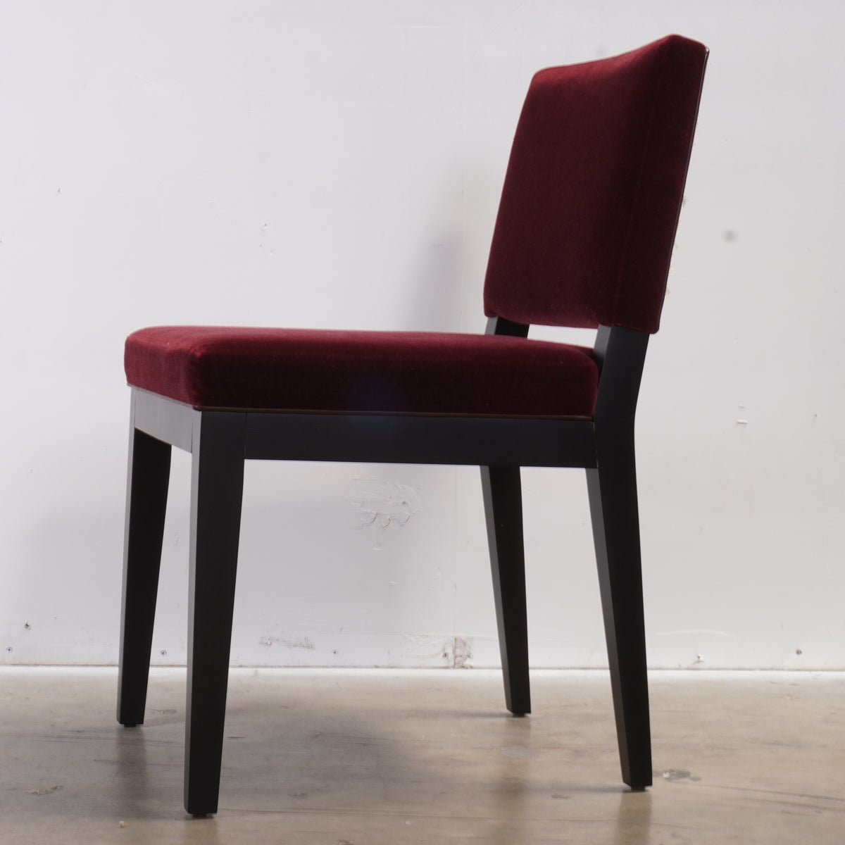 HOLLY HUNT Studio Luna Mohair Dining Side Chairs, Set of 10