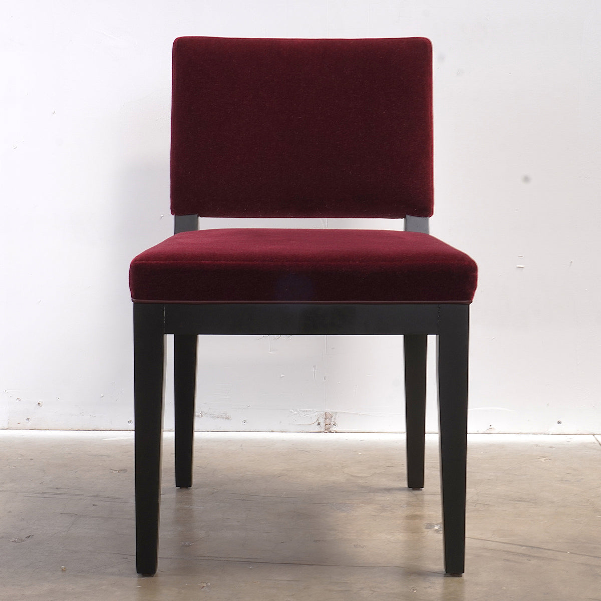HOLLY HUNT Studio Luna Mohair Dining Side Chairs, Set of 10