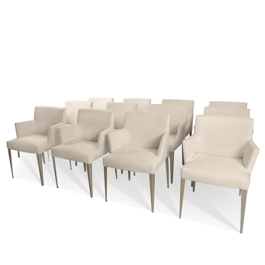 B&B Italia Melandra Dining Chairs by Antonio Citterio, Set of 12