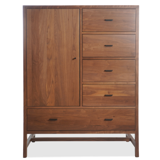 Room and Board Berkeley Walnut Storage Cabinet