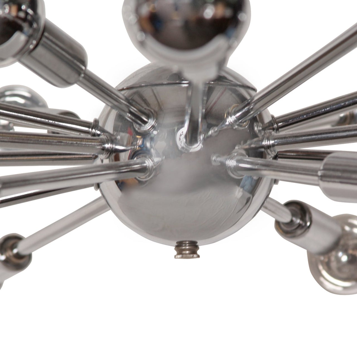 Vintage Sputnik Chrome Chandelier
