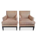 Surya Jerry Arm Chairs, Pair of