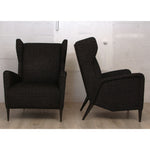 Pair of Baker Wingback Armchairs