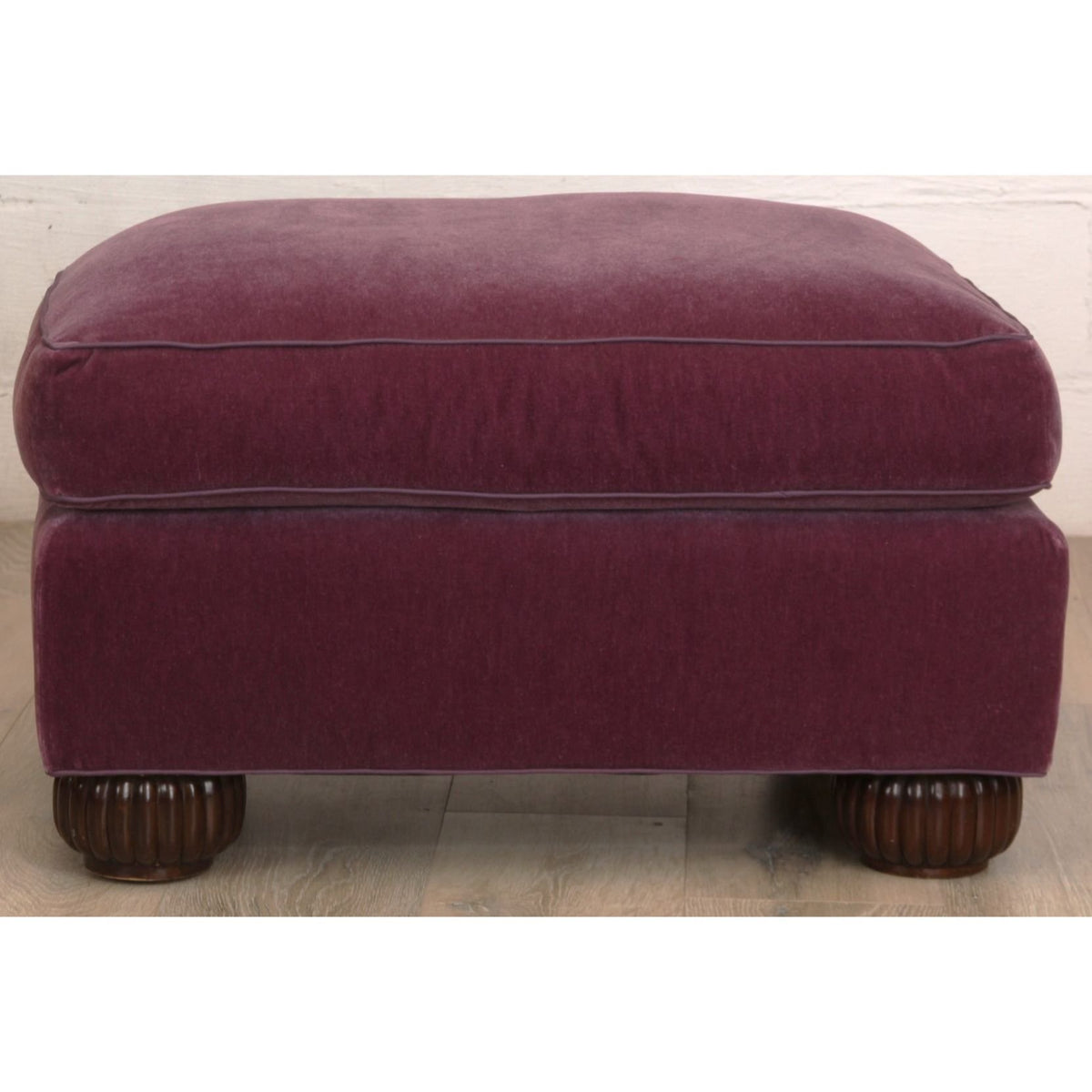 Rose Tarlow Melrose House Ottoman in the style of   Émile-Jacques Ruhlmann
