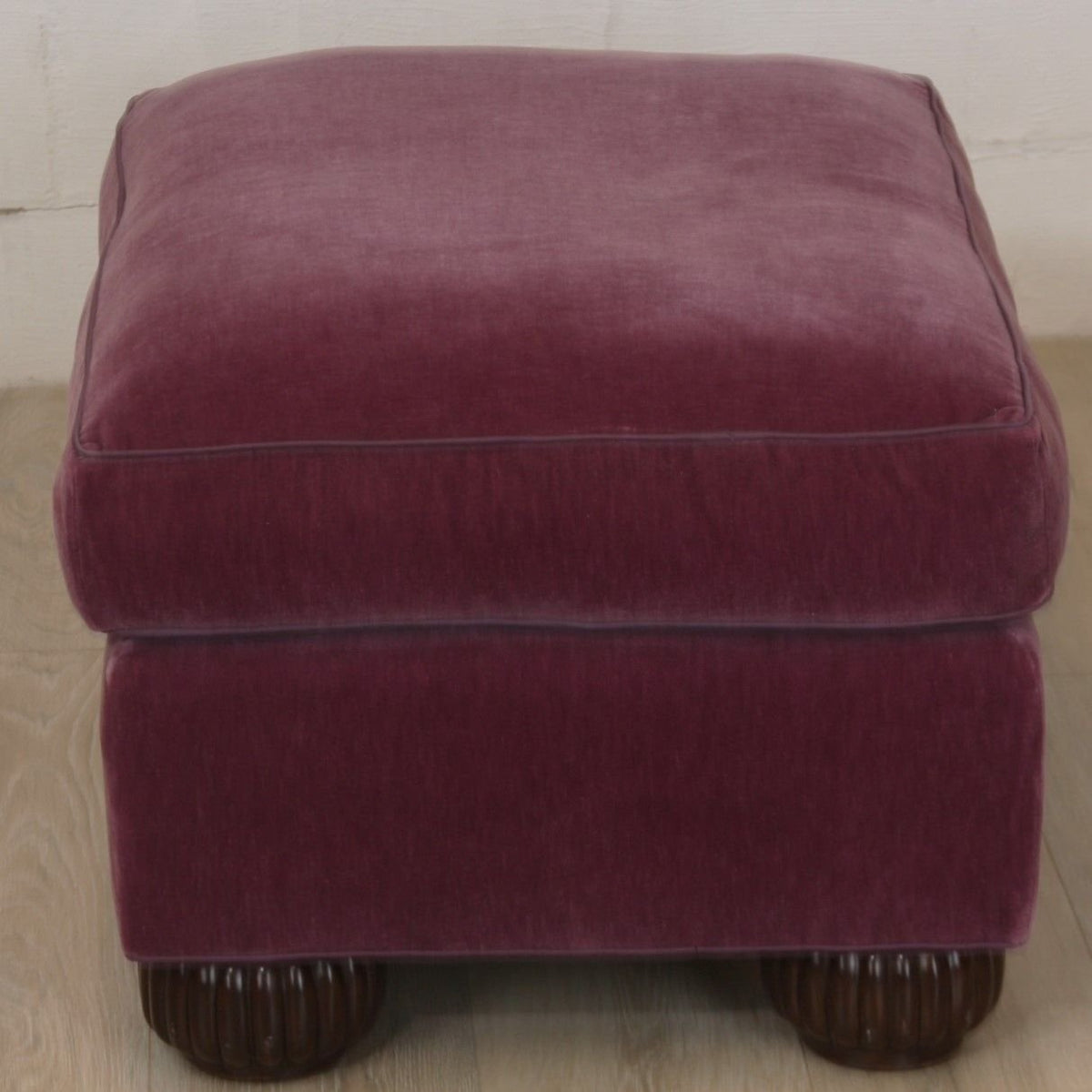 Rose Tarlow Melrose House Ottoman in the style of   Émile-Jacques Ruhlmann
